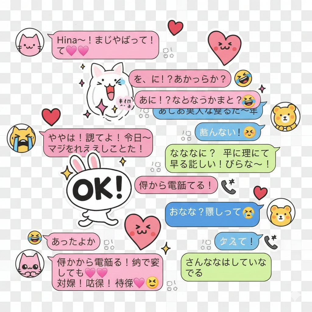 友達とのトーク